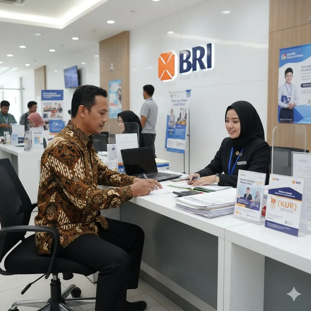 Pengertian dan Jenis KUR BRI (c) Ilustrasi AI