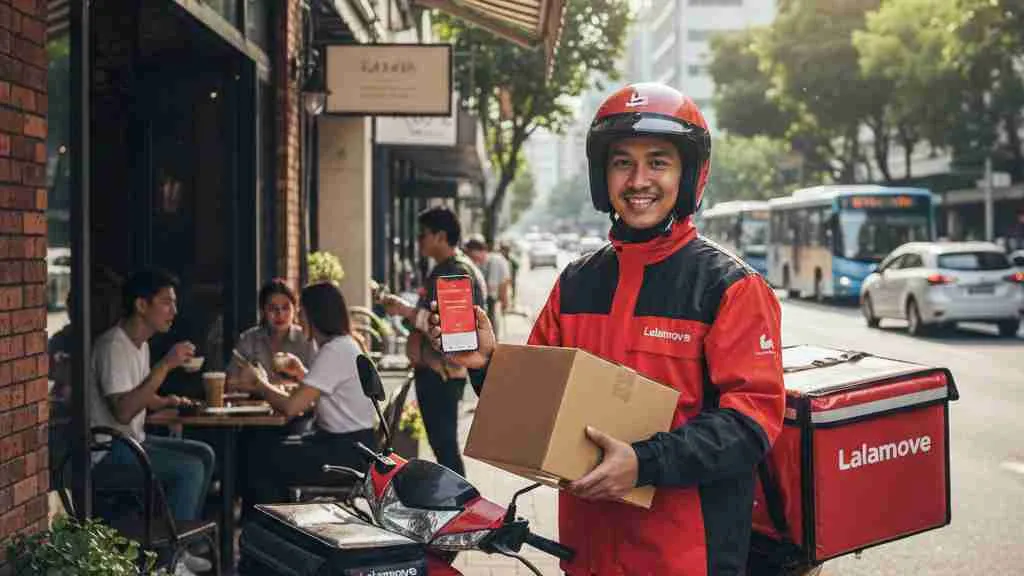 Tips Sukses Menjadi Driver Lalamove Motor (c) Ilustrasi AI