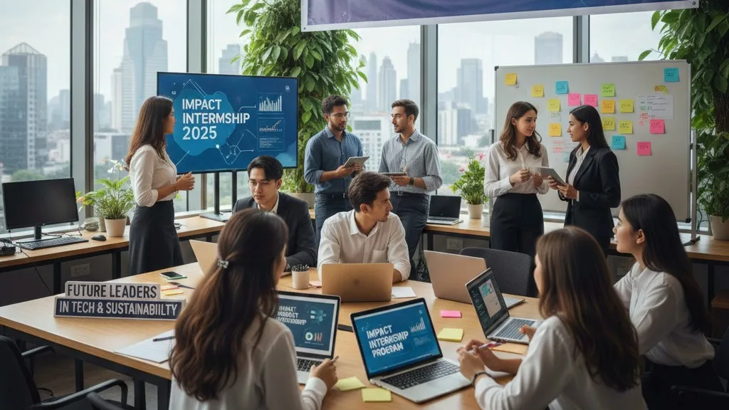 Pengertian dan Konsep Magang Berdampak 2025 (c) Ilustrasi AI