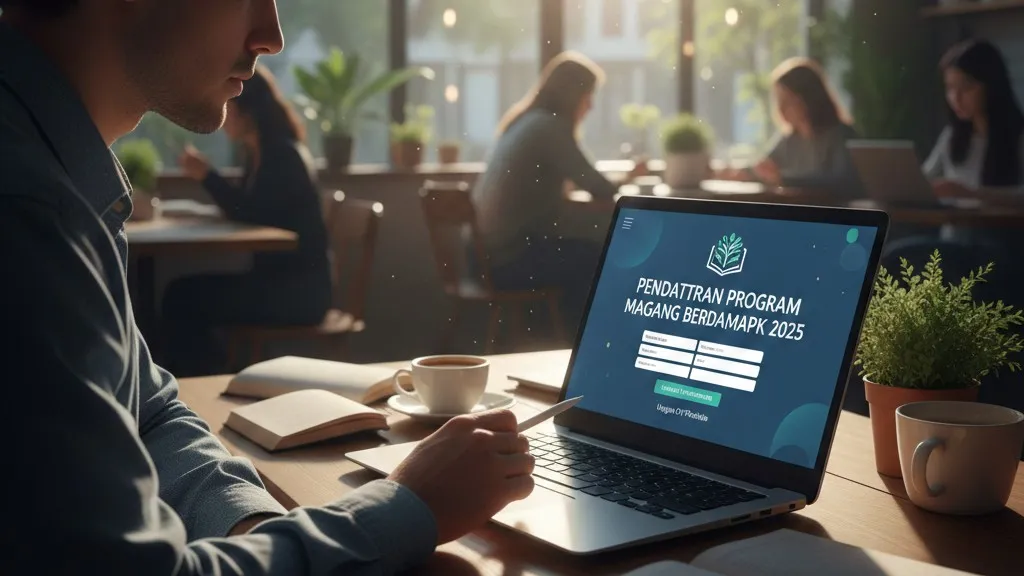Langkah-Langkah Cara Daftar Magang Berdampak (c) Ilustrasi AI