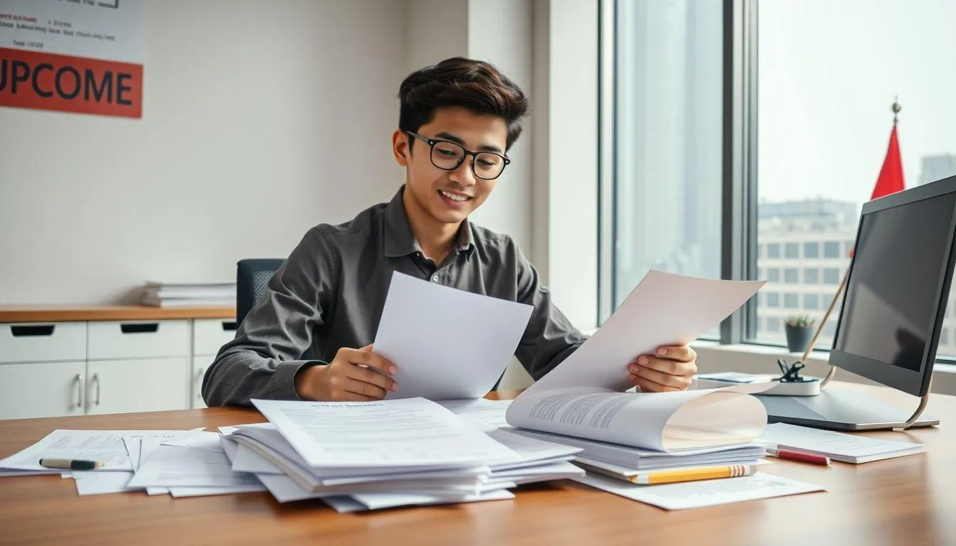 Dokumen yang Diperlukan untuk Pendaftaran (c) Ilustrasi AI