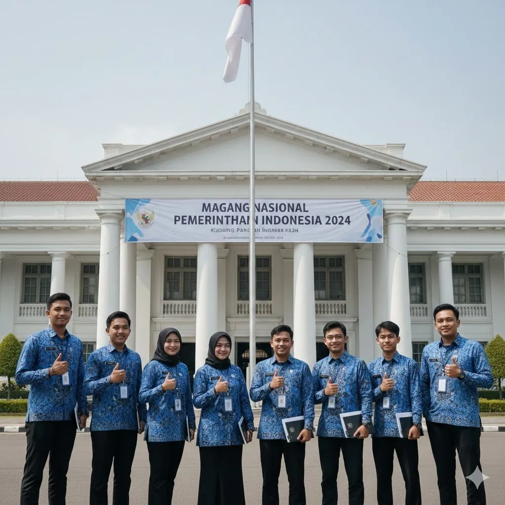 Fasilitas dan Keuntungan Program Magang Pemerintah (c) Ilustrasi AI
