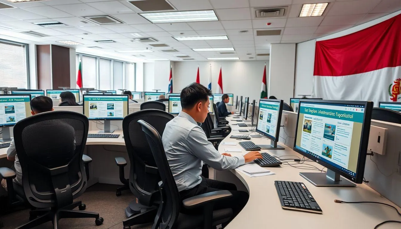 Platform dan Website Resmi Pendaftaran (c) Ilustrasi AI