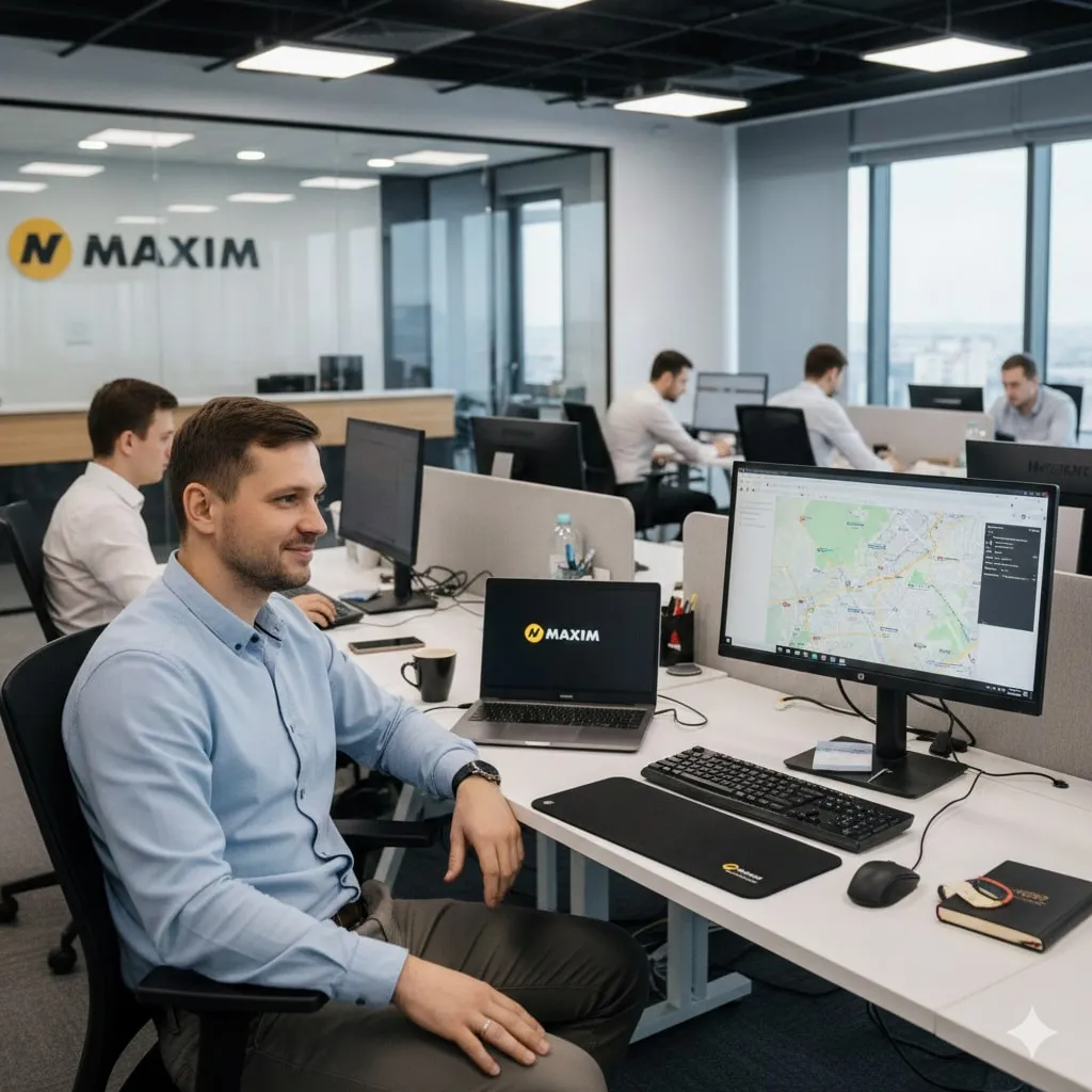 Potensi Penghasilan dan Sistem Komisi Maxim Driver (c) Ilustrasi AI