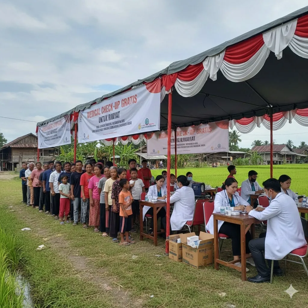 Cara Daftar Medical Check Up Gratis Tanpa Aplikasi (c) Ilustrasi AI