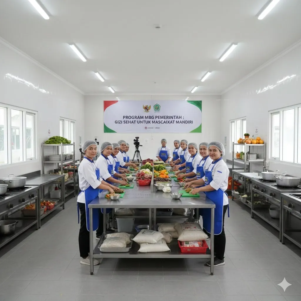 Manfaat dan Peluang Menjadi Mitra MBG (c) Ilustrasi AI