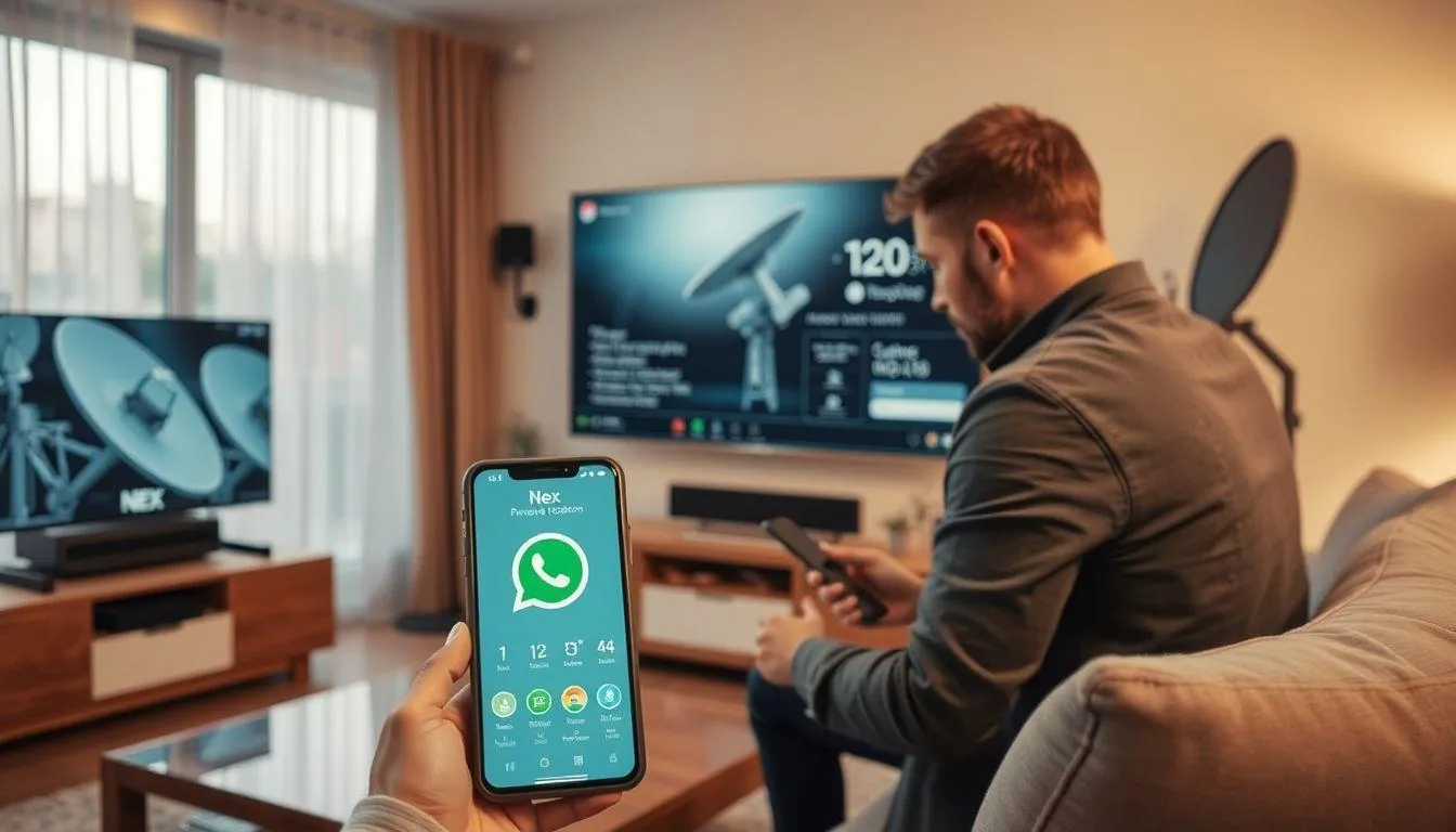 Langkah-Langkah Aktivasi STB Nex Parabola (c) Ilustrasi AI