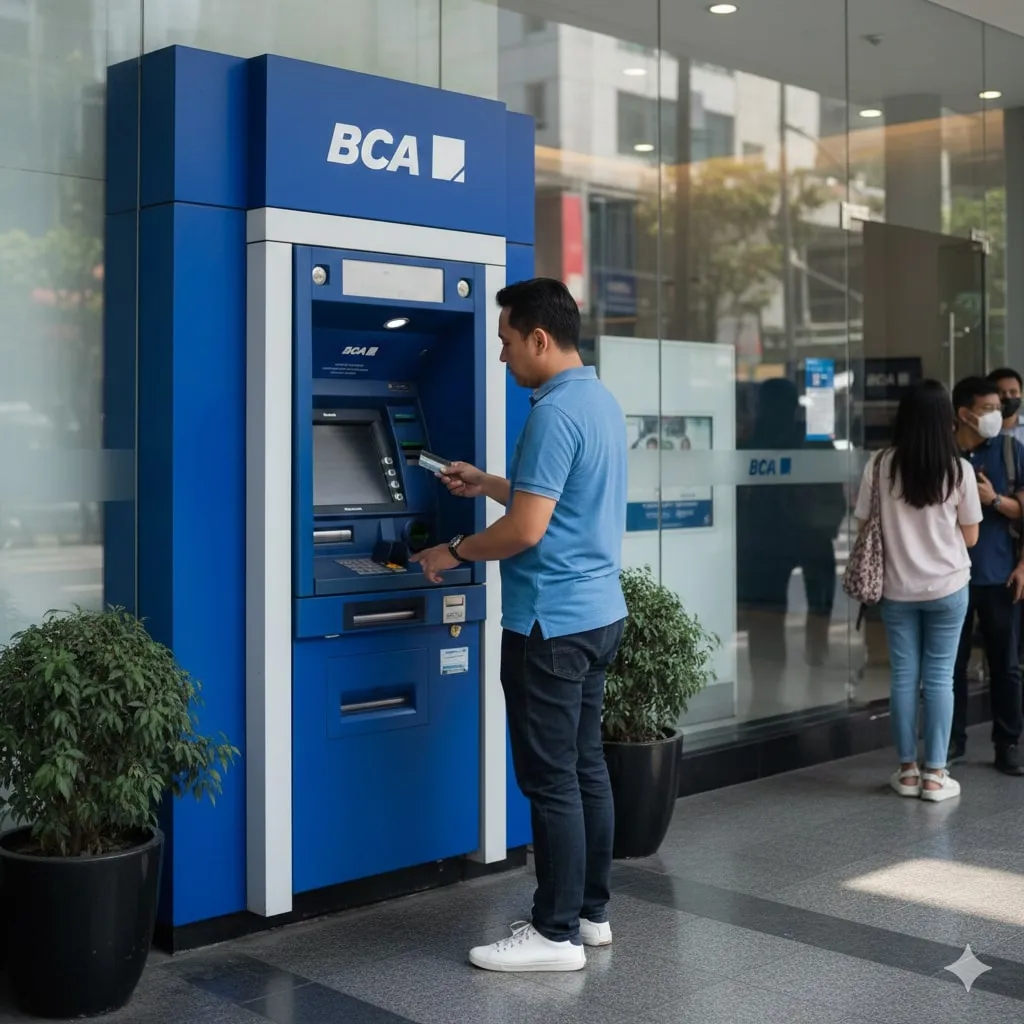 Pengertian dan Manfaat Registrasi Nomor HP di ATM BCA (c) Ilustrasi AI