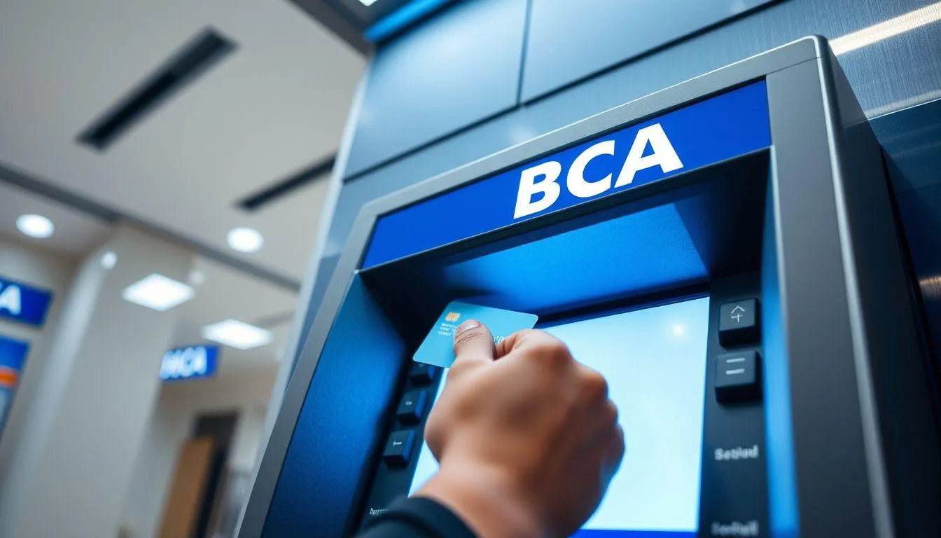 Langkah-Langkah Cara Daftar No HP di ATM BCA (c) Ilustrasi AI