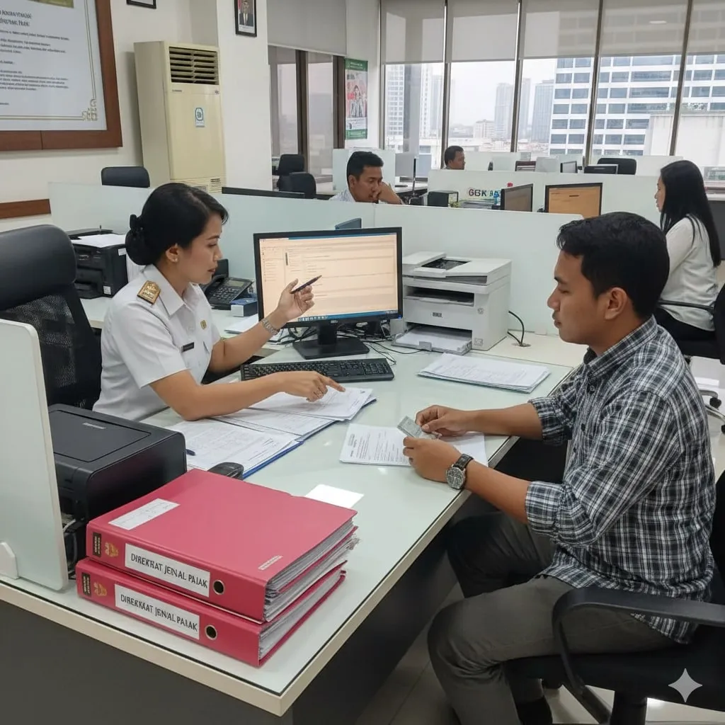 Monitoring Status dan Penerimaan Kartu NPWP (c) Ilustrasi AI