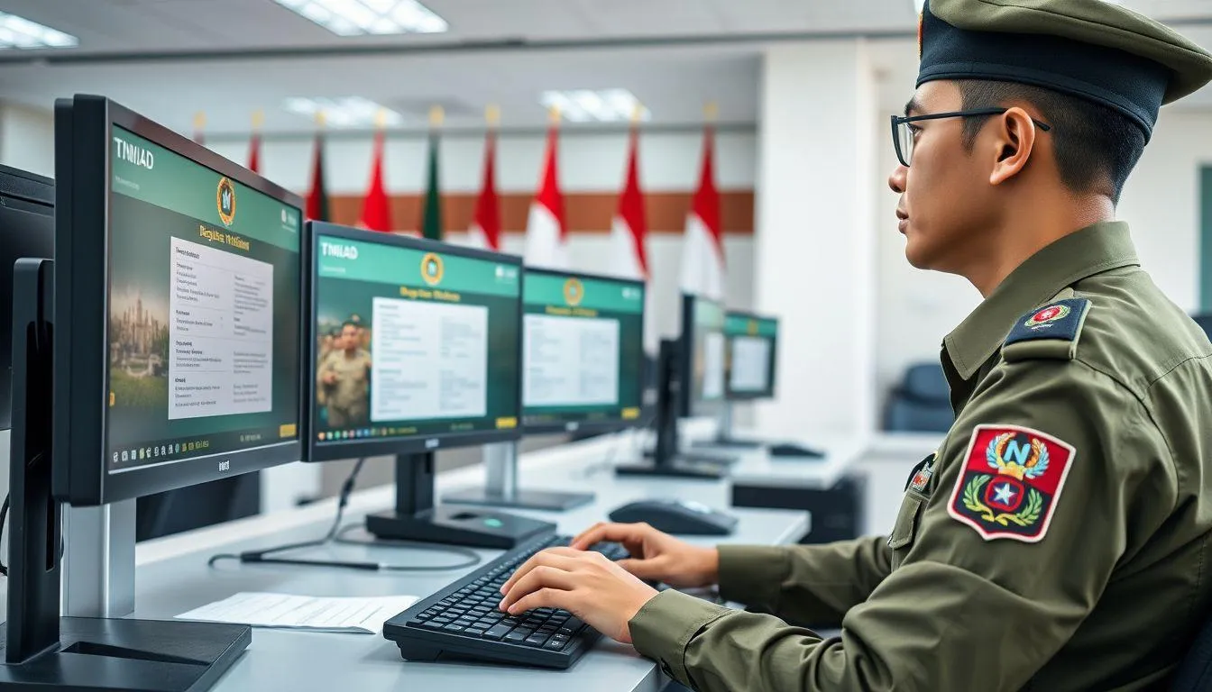 Langkah-Langkah Cara Daftar Online TNI AD (c) Ilustrasi AI