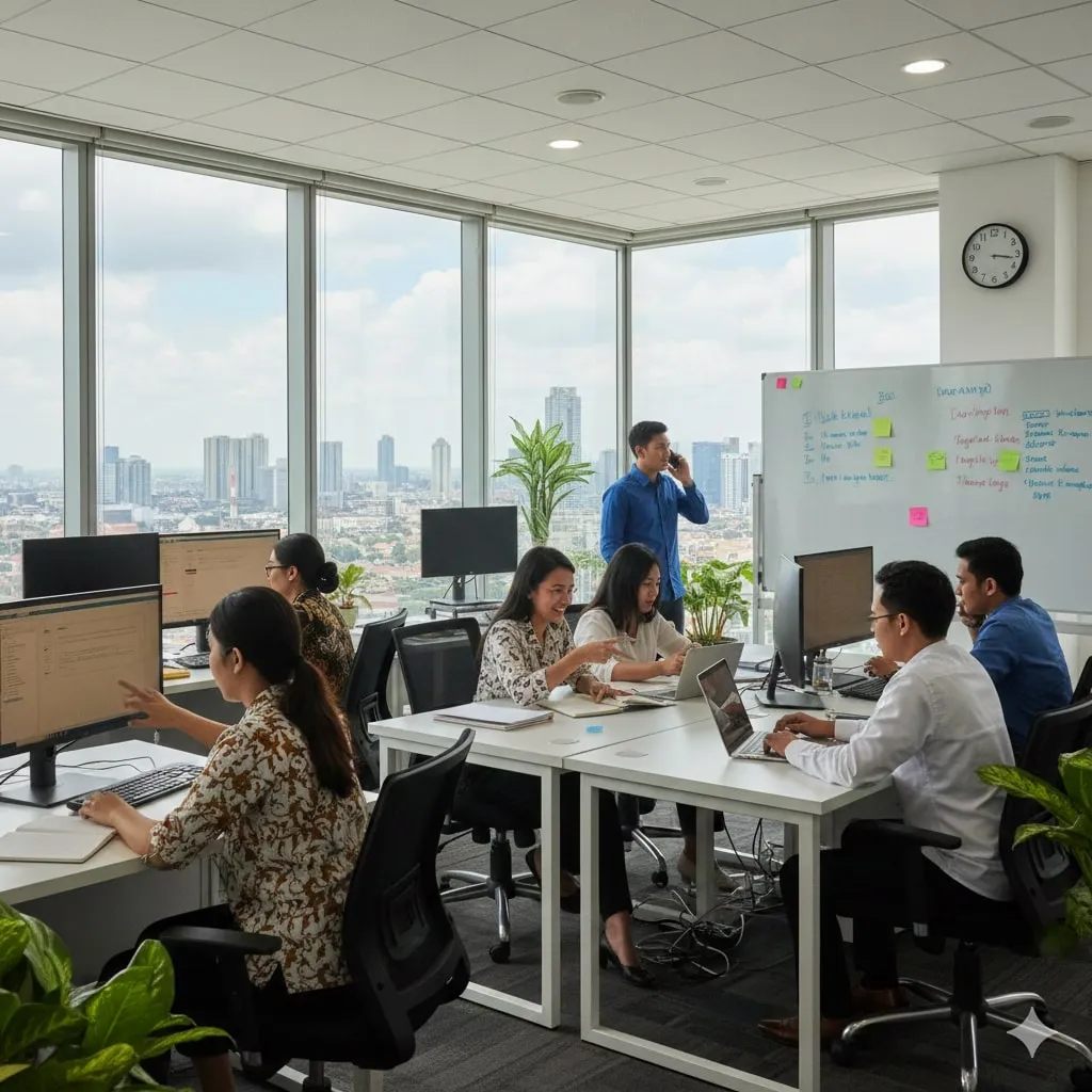 Langkah-langkah Cara Daftar OSS untuk UMKM (c) Ilustrasi AI