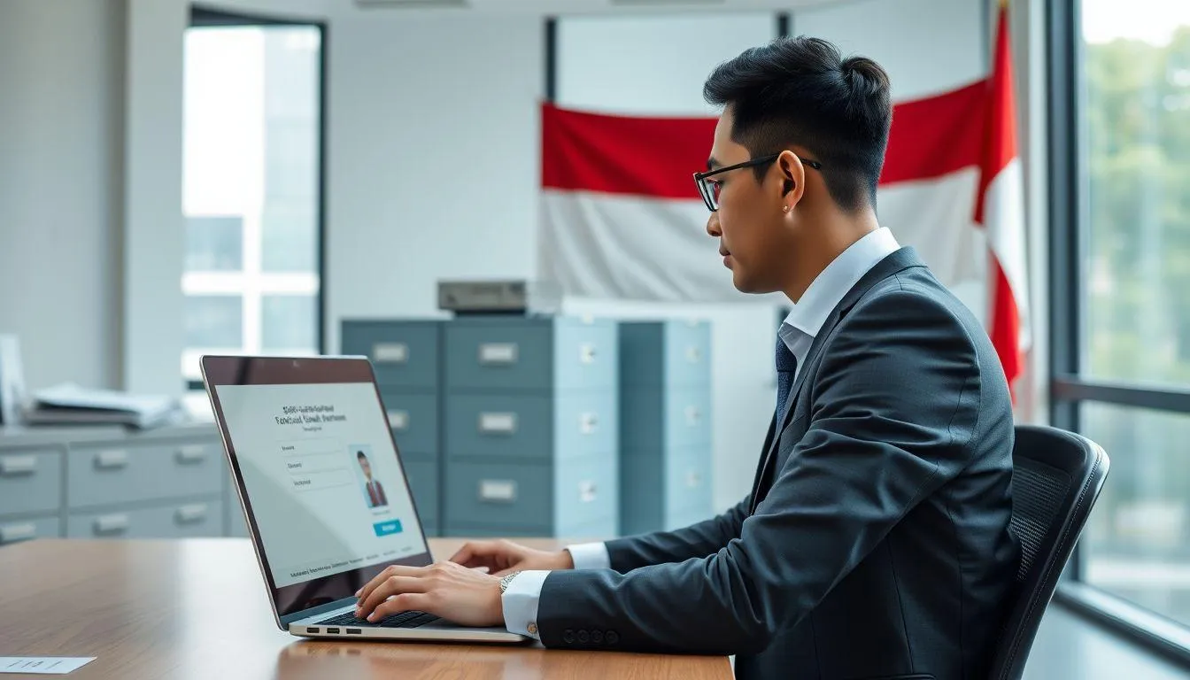 Langkah-Langkah Cara Daftar P3K Melalui Portal SSCASN (c) Ilustrasi AI