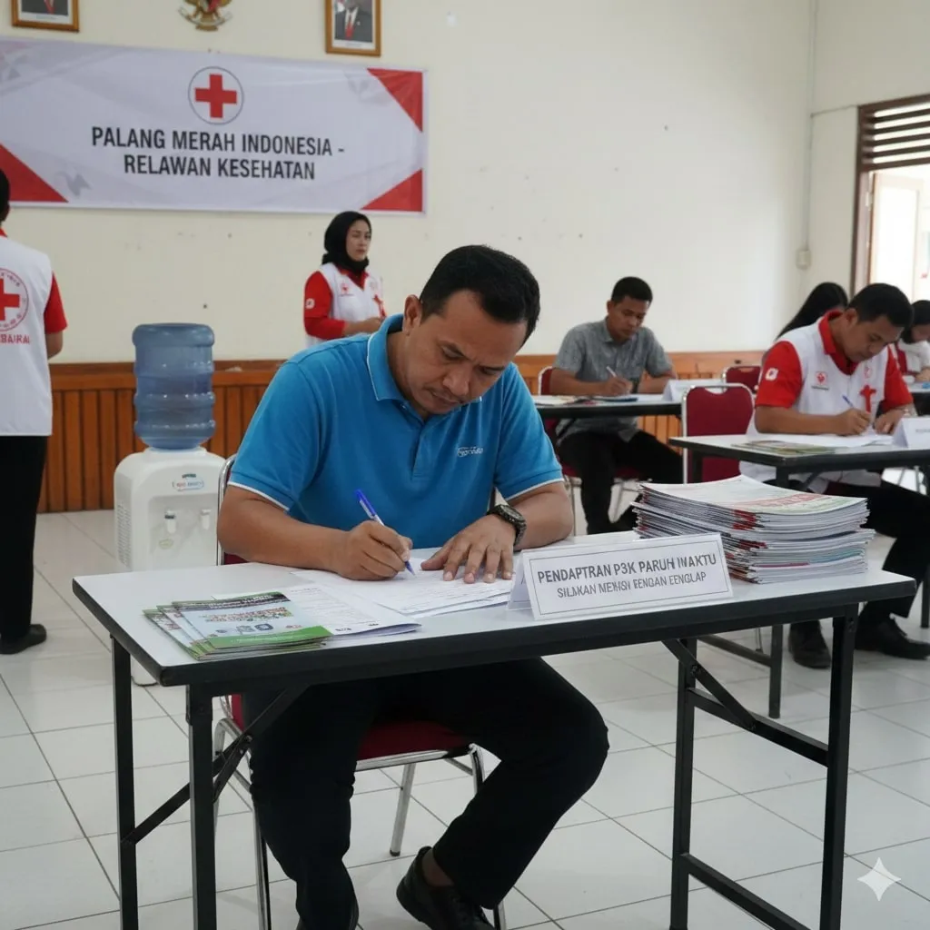 Syarat dan Kriteria Pelamar PPPK Paruh Waktu (c) Ilustrasi AI