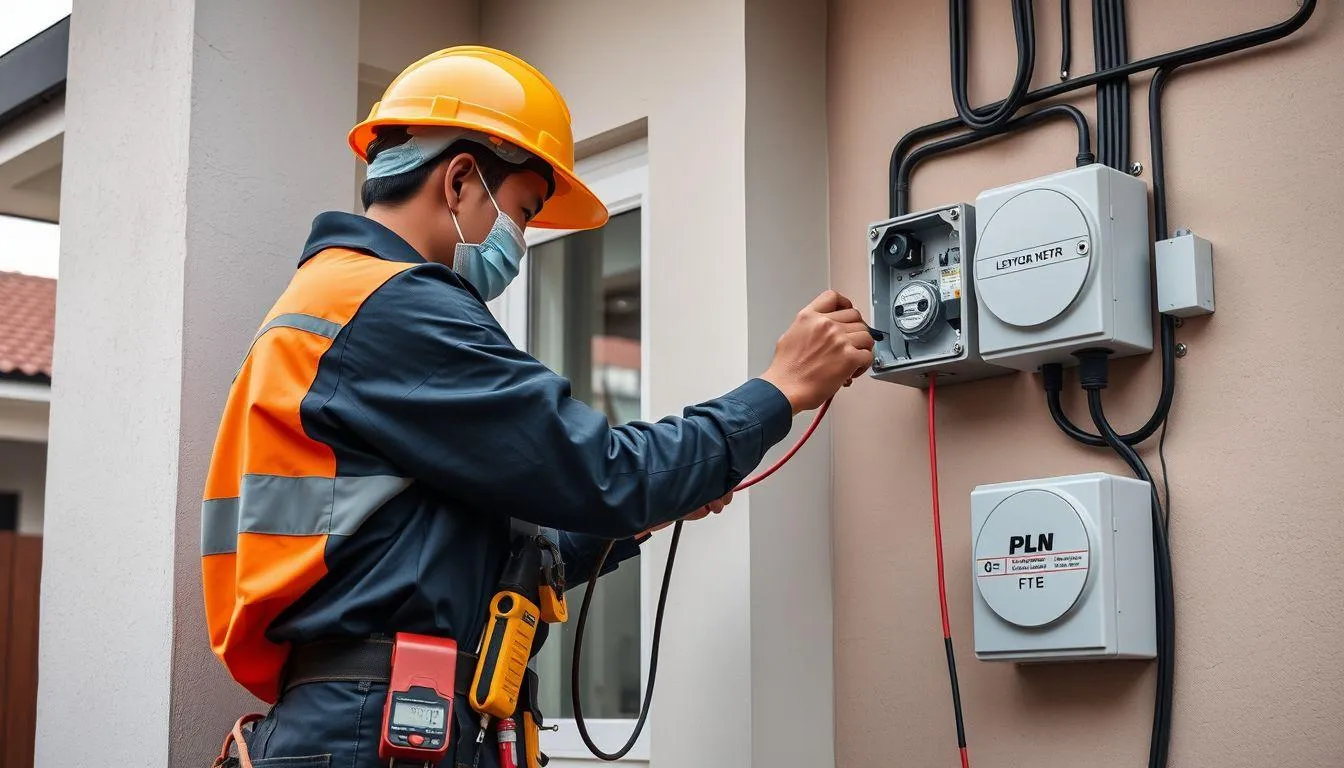 Rincian Biaya Pasang Listrik Baru (c) Ilustrasi AI