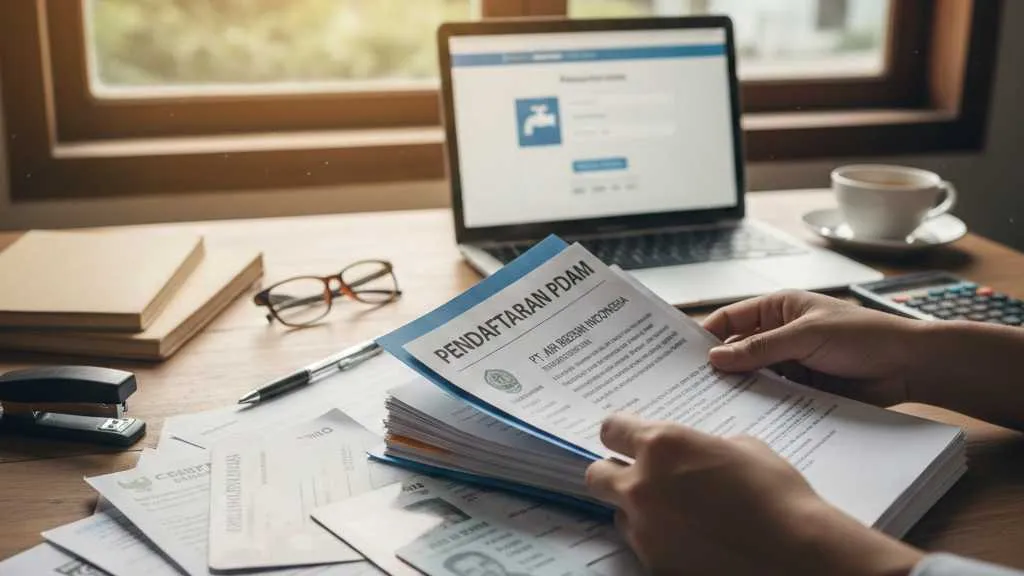 Persyaratan Dokumen untuk Pendaftaran PDAM (c) Ilustrasi AI