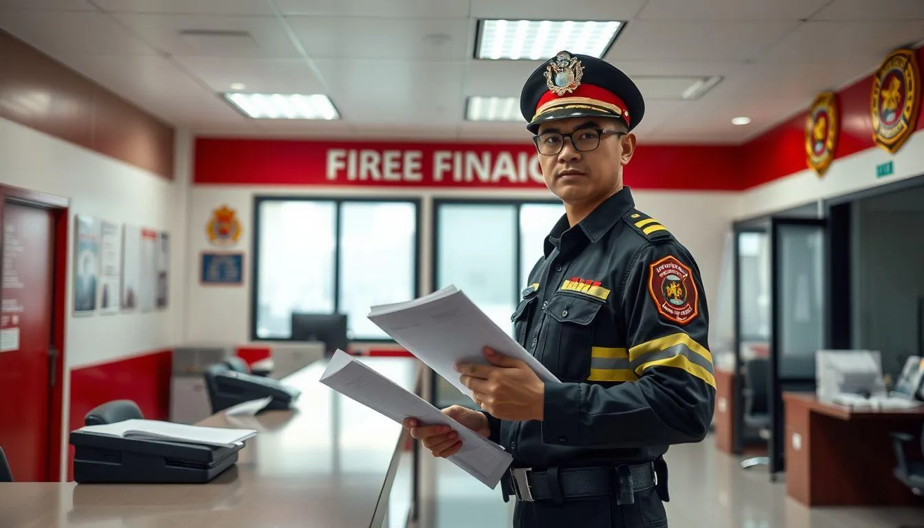 Prosedur Pendaftaran Pemadam Kebakaran (c) Ilustrasi AI
