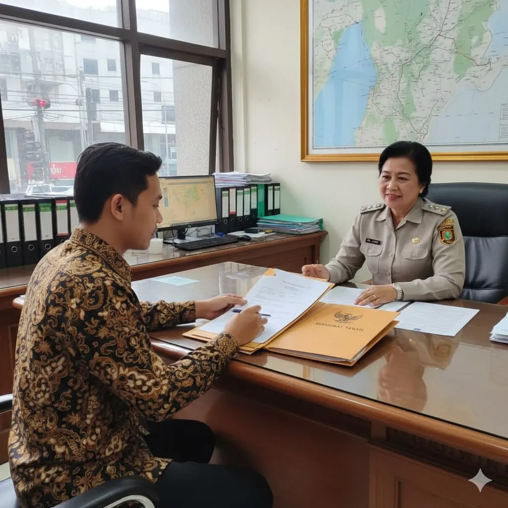 Biaya dan Pembiayaan Program PTSL (c) Ilustrasi AI