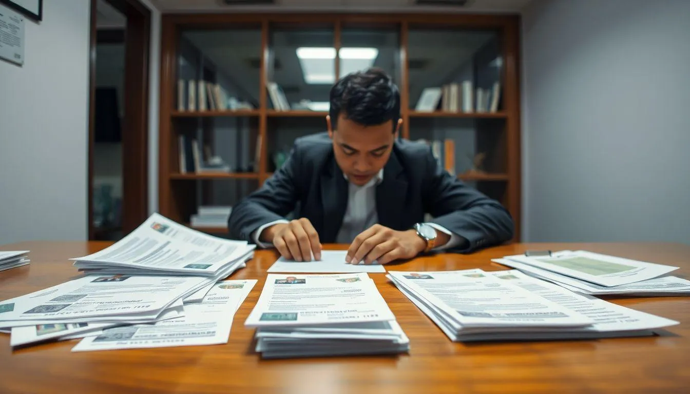 Dokumen yang Diperlukan untuk Pendaftaran (c) Ilustrasi AI