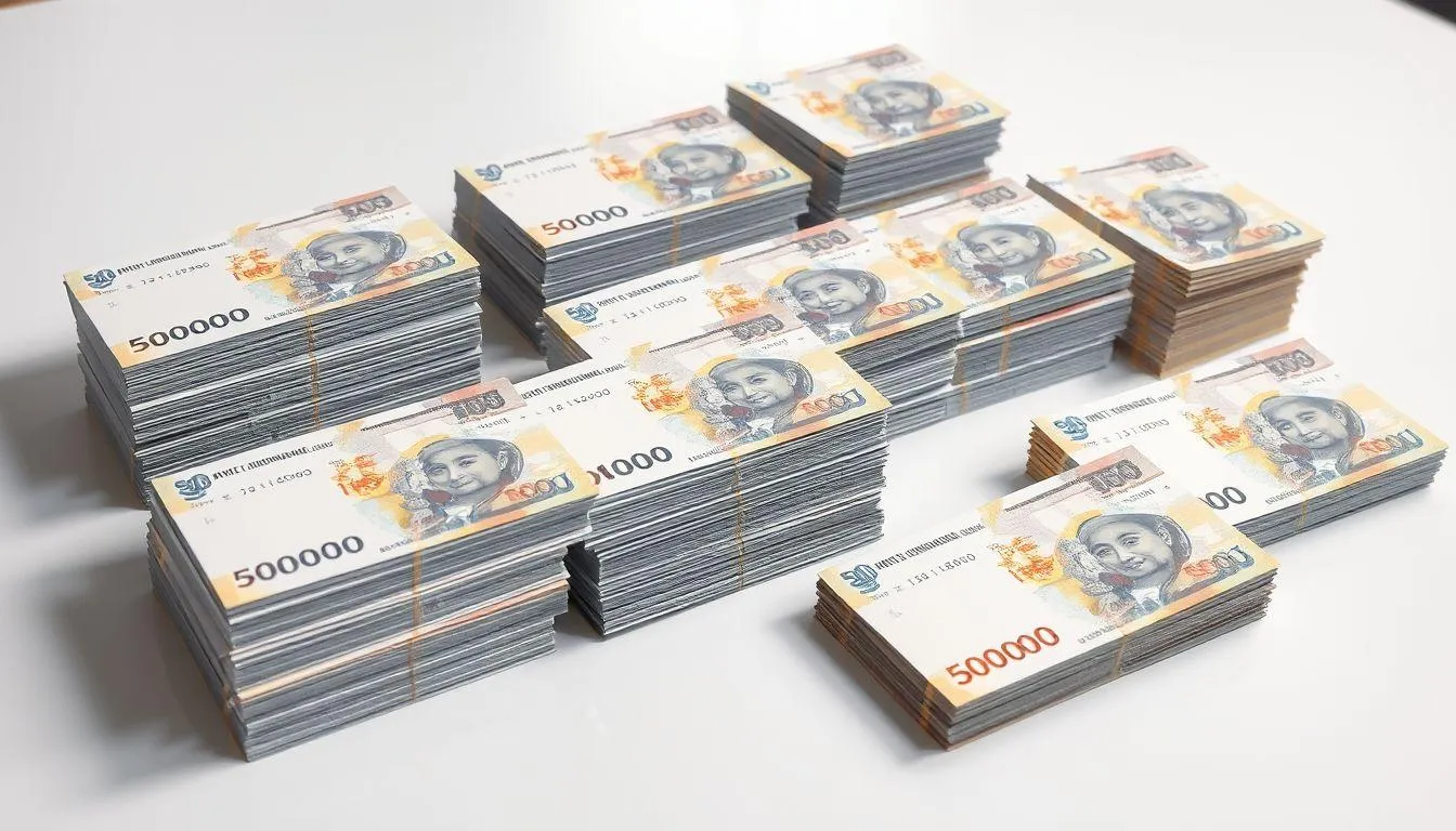 Pecahan dan Jumlah Uang yang Dapat Ditukarkan (c) Ilustrasi AI