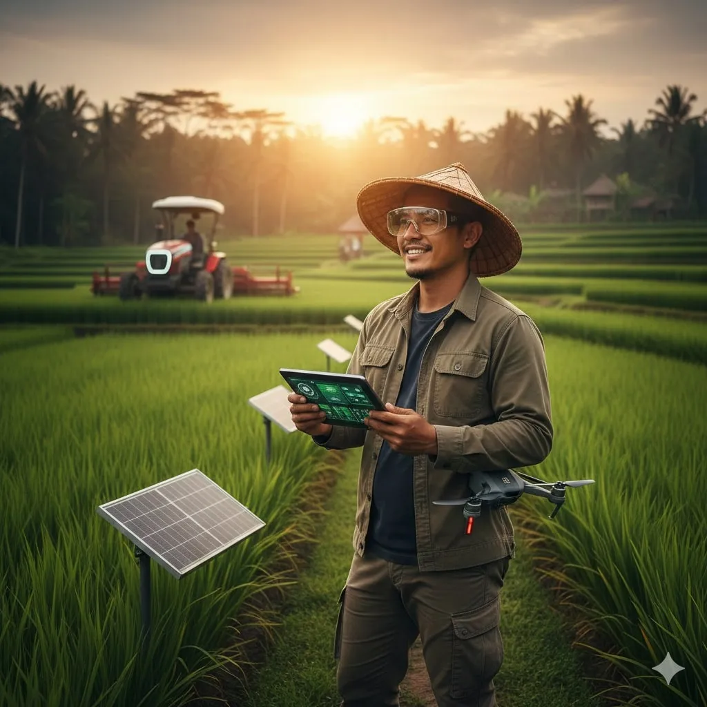 Syarat dan Ketentuan Pendaftaran Petani Milenial (c) Ilustrasi AI