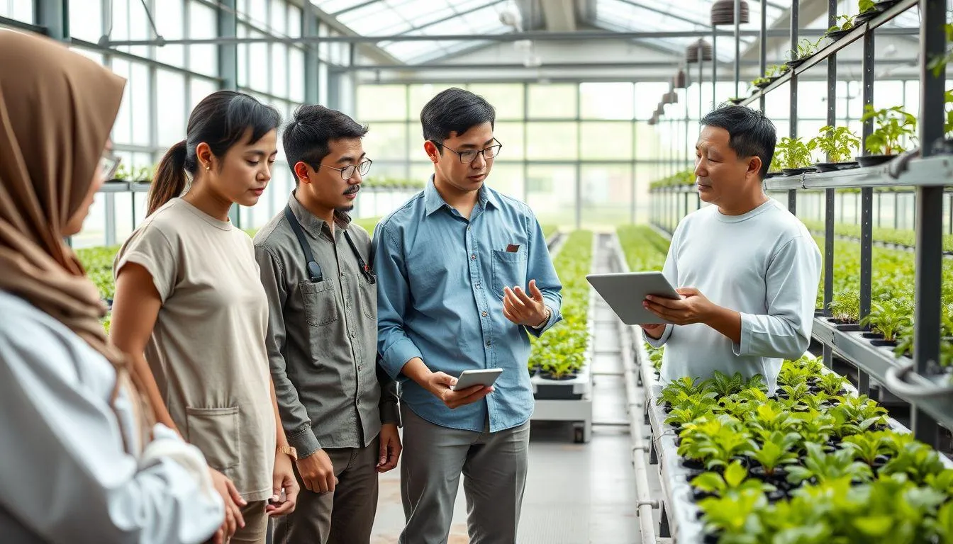 Manfaat dan Peluang Karier Petani Milenial (c) Ilustrasi AI