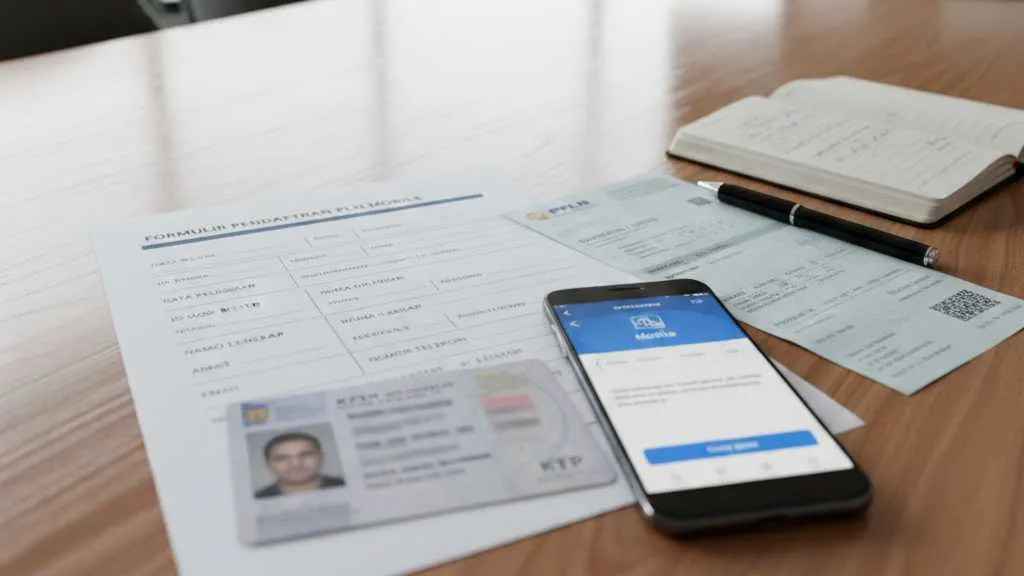 Persyaratan Pendaftaran PLN Mobile (c) Ilustrasi AI