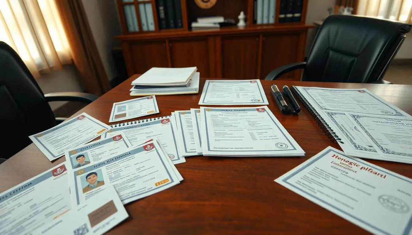 Dokumen dan Berkas Pendaftaran (c) Ilustrasi AI