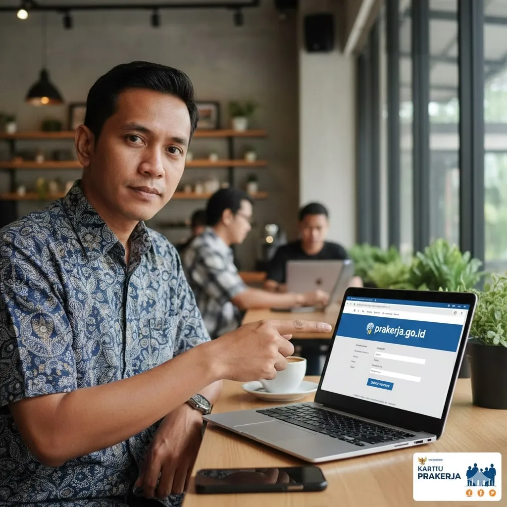 Tips dan Strategi Lolos Seleksi Prakerja  (c) Ilustrasi AI