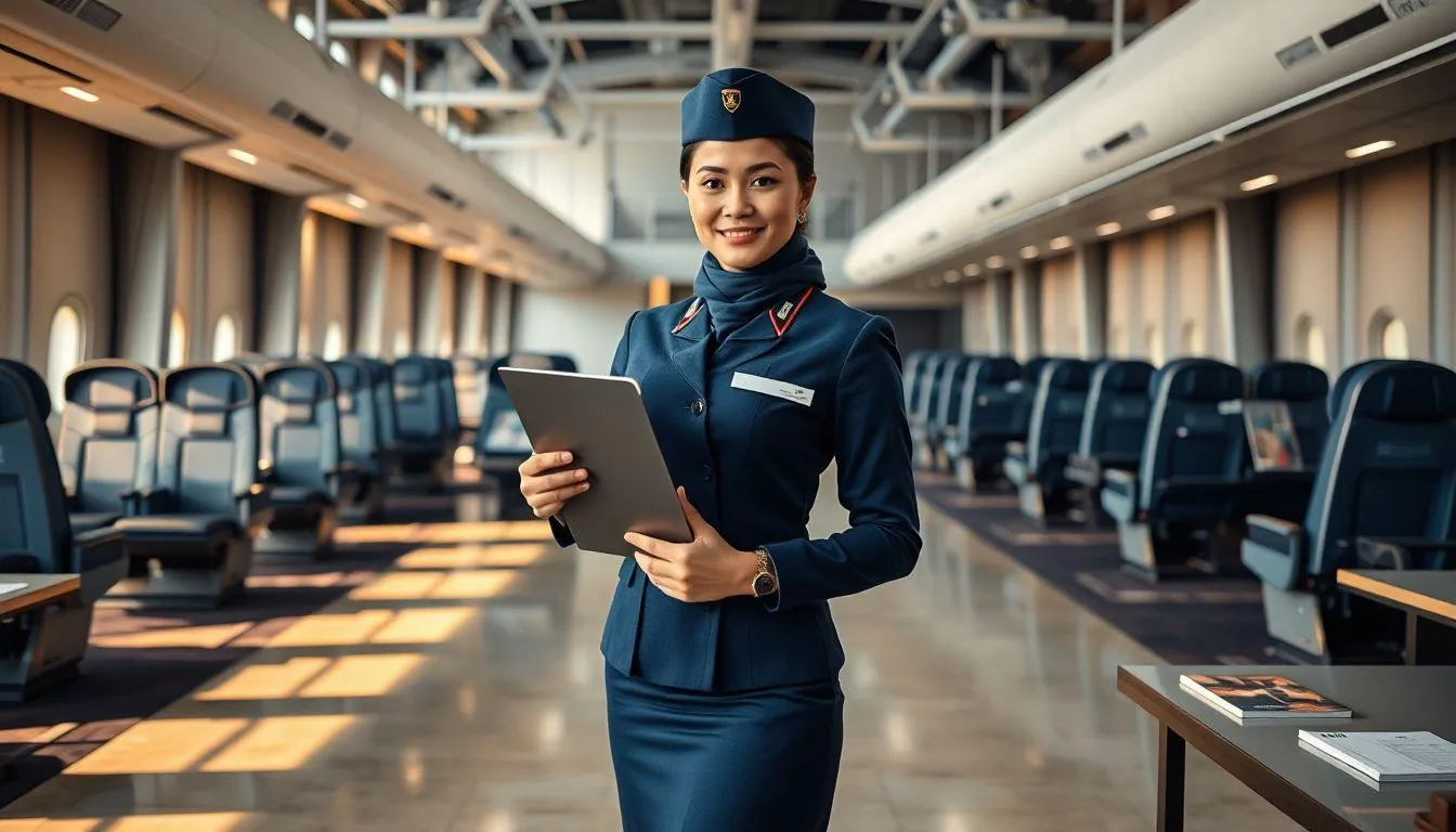 Alternatif Jalur Pendidikan Pramugari (c) Ilustrasi AI