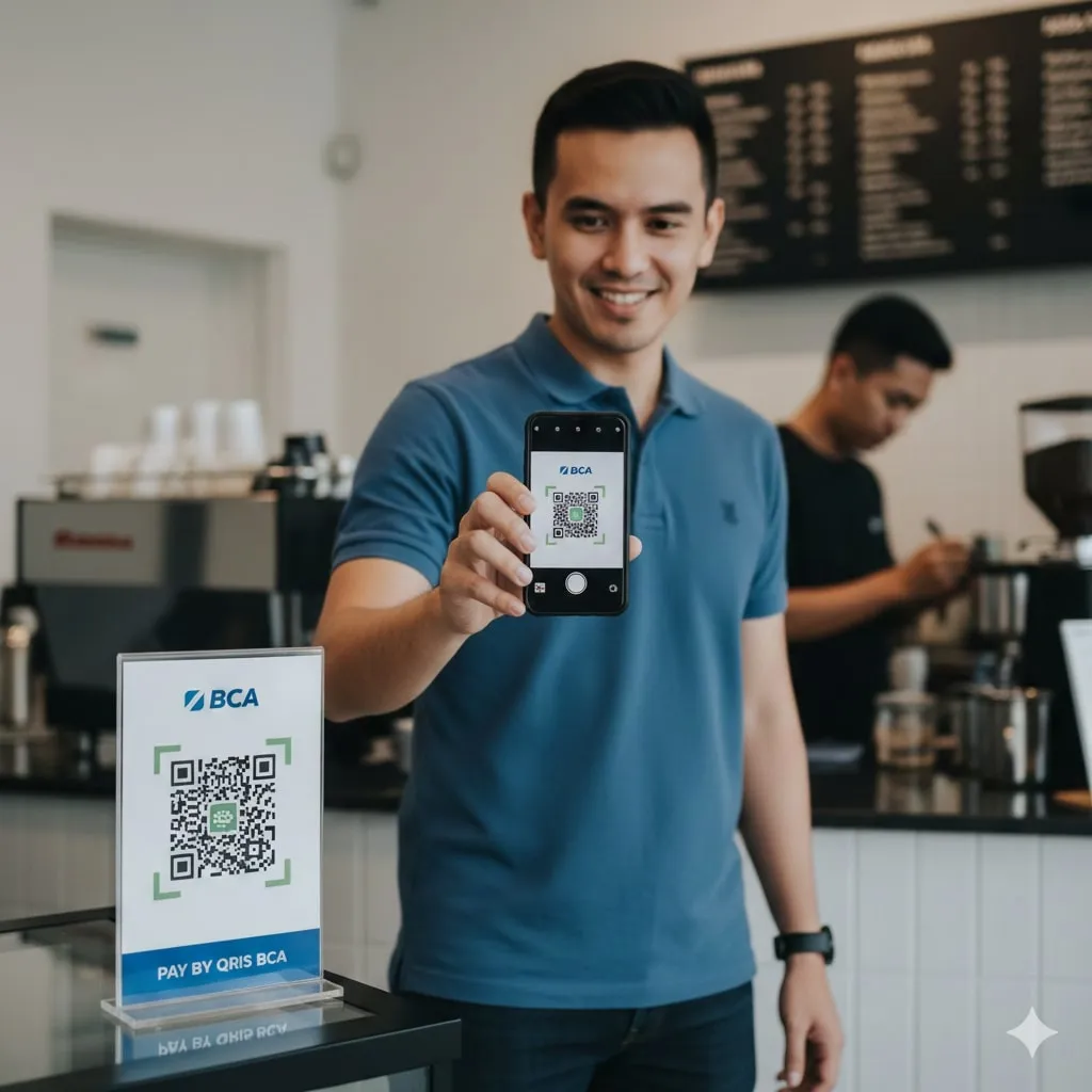 Pengertian dan Manfaat QRIS BCA (c) Ilustrasi AI