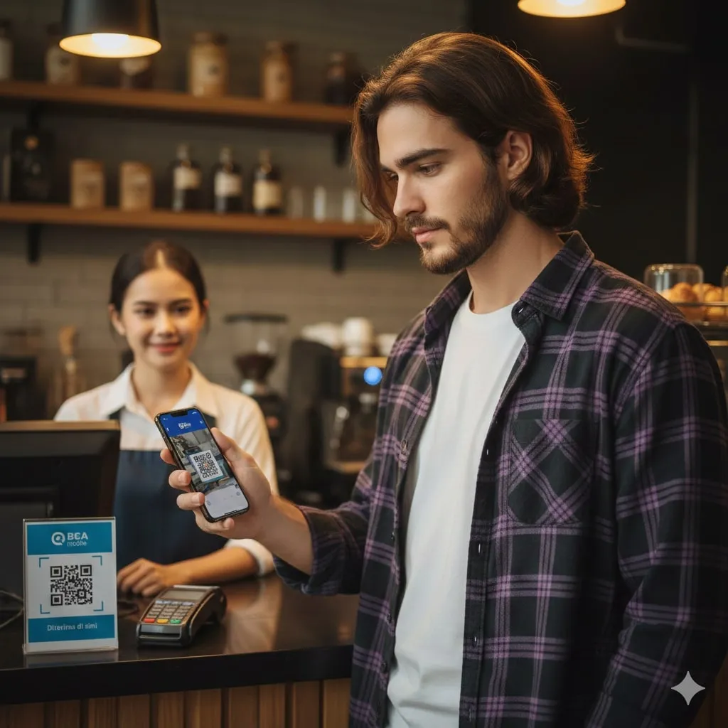Jenis Layanan QRIS BCA (c) Ilustrasi AI