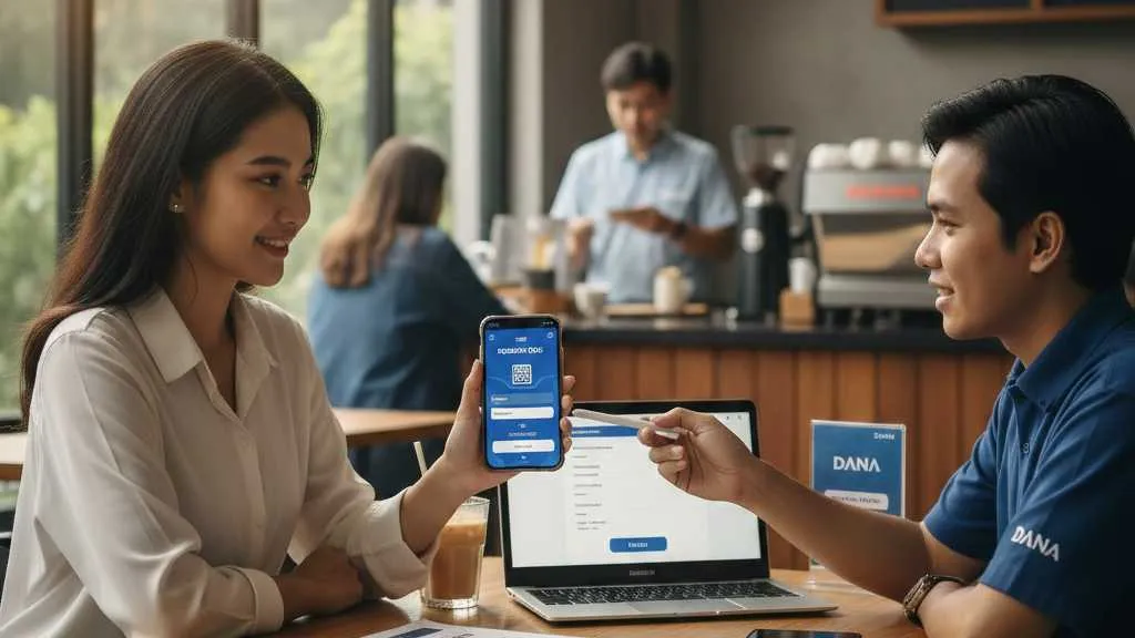 Proses Verifikasi dan Aktivasi QRIS (c) Ilustrasi AI