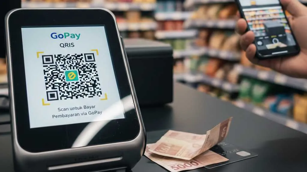 Pengertian dan Manfaat QRIS GoPay untuk Pelaku Usaha (c) Ilustrasi AI