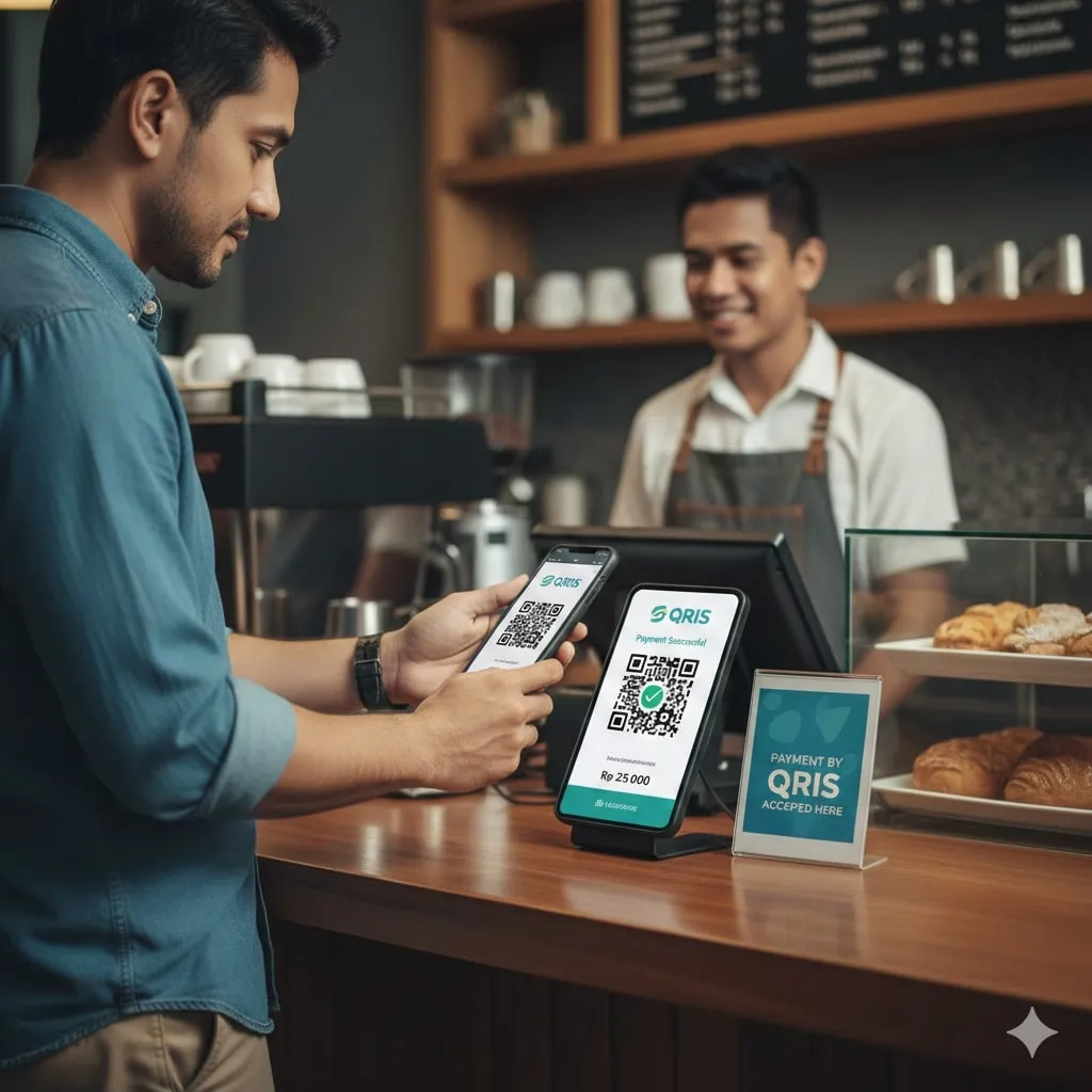 Pengertian dan Manfaat QRIS untuk Merchant  (c) Ilustrasi AI