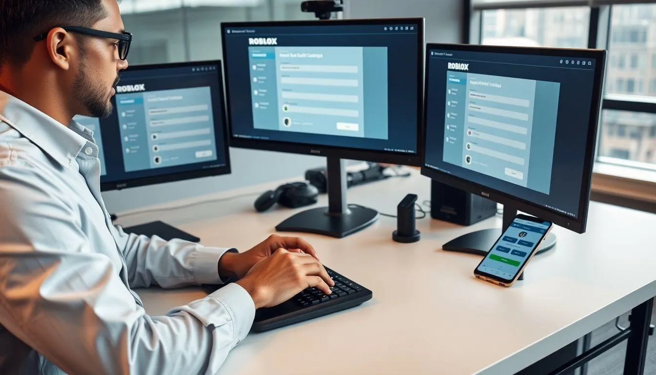 Tips Keamanan Saat Membuat Akun Roblox (c) Ilustrasi AI