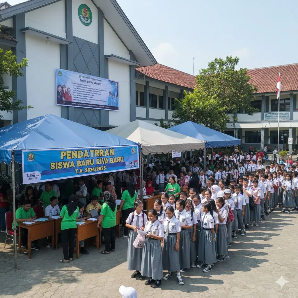 Syarat dan Ketentuan Pendaftaran Lintas Daerah (c) Ilustrasi AI