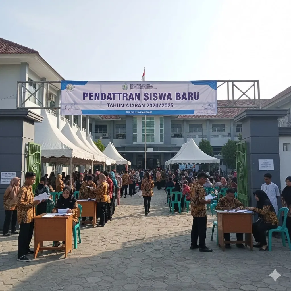 Jalur Domisili dan Sistem Rayonisasi SPMB 2025 (c) Ilustrasi AI