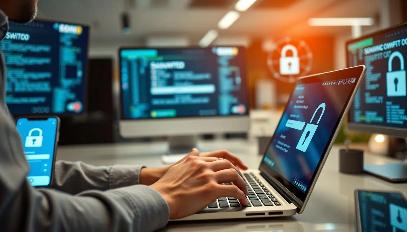 Keamanan Data dalam Pendaftaran Online (c) Ilustrasi AI