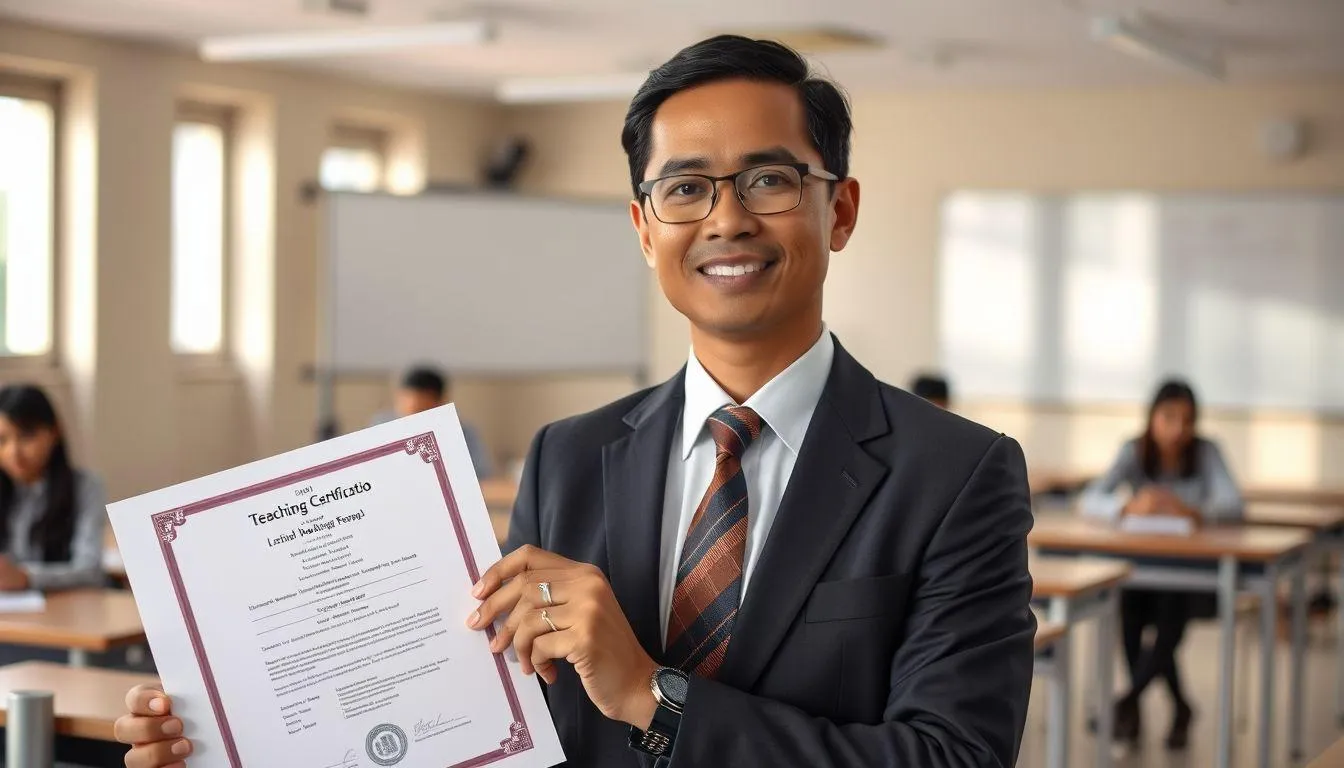 Pengertian dan Tujuan Sertifikasi Guru (c) Ilustrasi AI