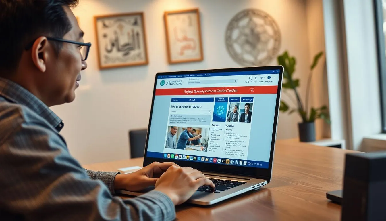 Cara Daftar Sertifikasi Guru di Simpatika (Kemenag) (c) Ilustrasi AI