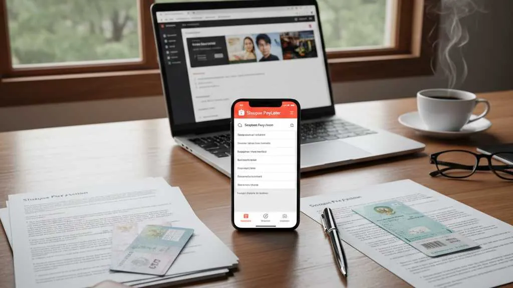 Syarat dan Ketentuan Pendaftaran Shopee Paylater (c) Ilustrasi AI