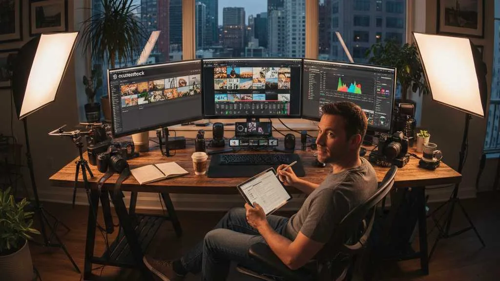 Tips Sukses Menjadi Contributor Shutterstock (c) Ilustrasi AI