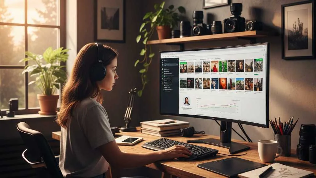 Jenis Konten yang Dapat Dijual (c) Ilustrasi AI