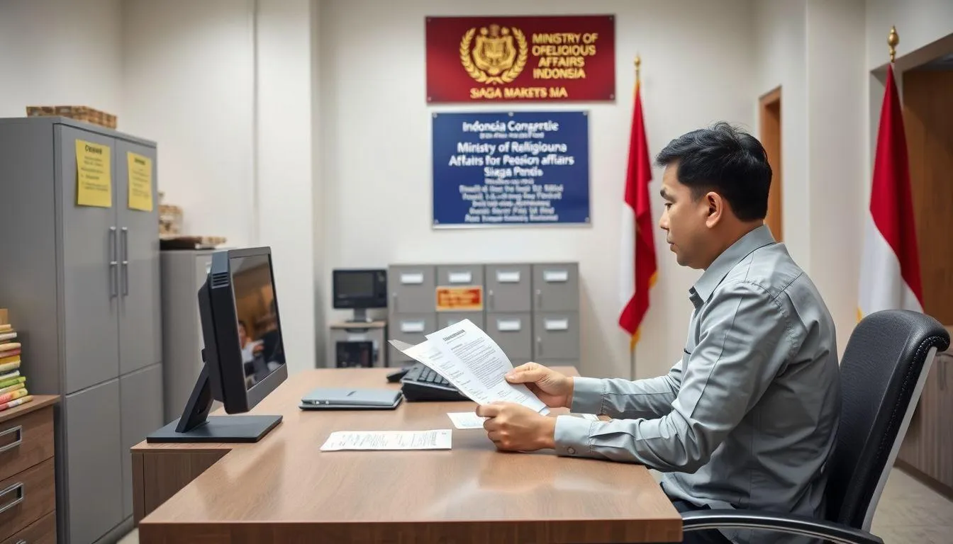 Langkah-langkah Registrasi Akun SIAGA Pendis (c) Ilustrasi AI