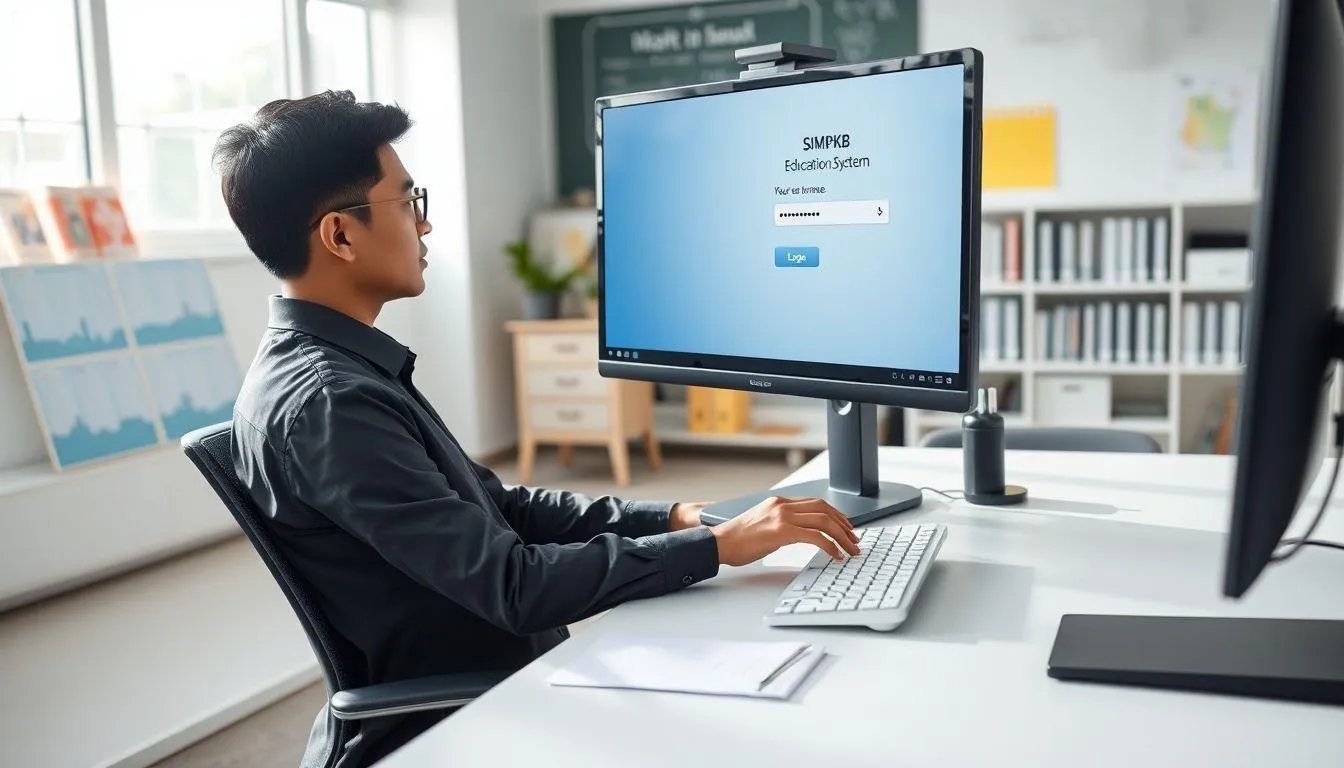 Cara Login SIMPKB Setelah Registrasi (c) Ilustrasi AI