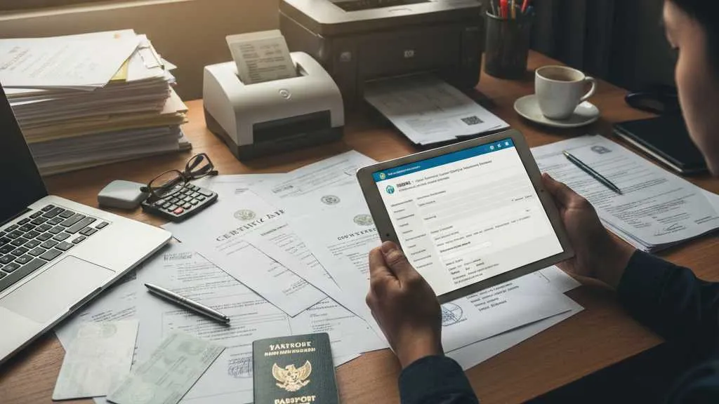 Persyaratan Pendaftaran SISDMK Online (c) Ilustrasi AI