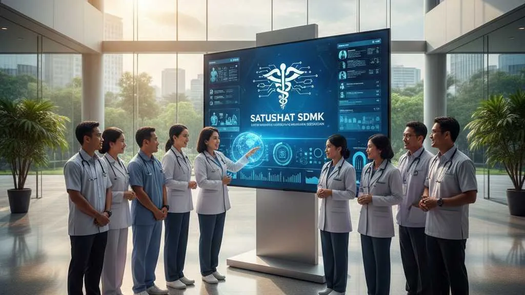 Integrasi dengan Platform SATUSEHAT (c) Ilustrasi AI