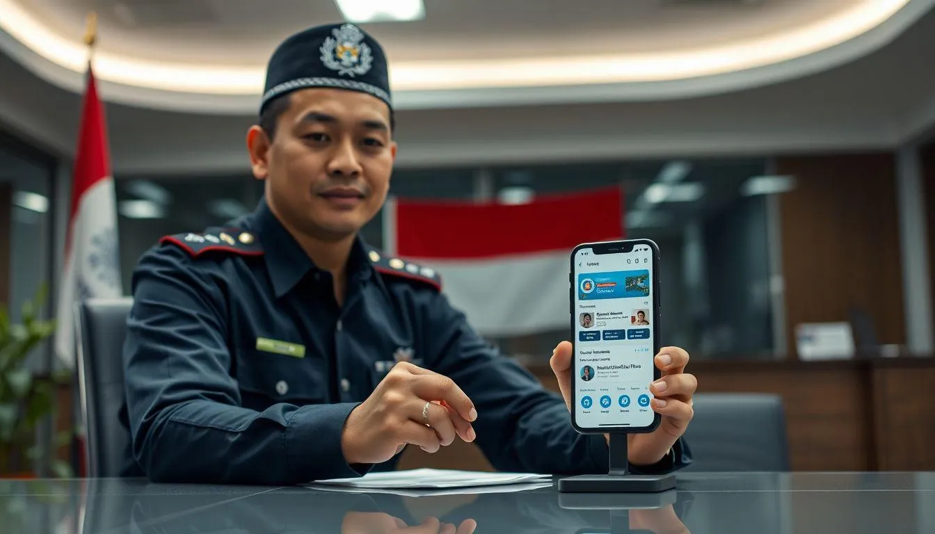 Langkah-langkah Cara Daftar SKCK Online (c) Ilustrasi AI