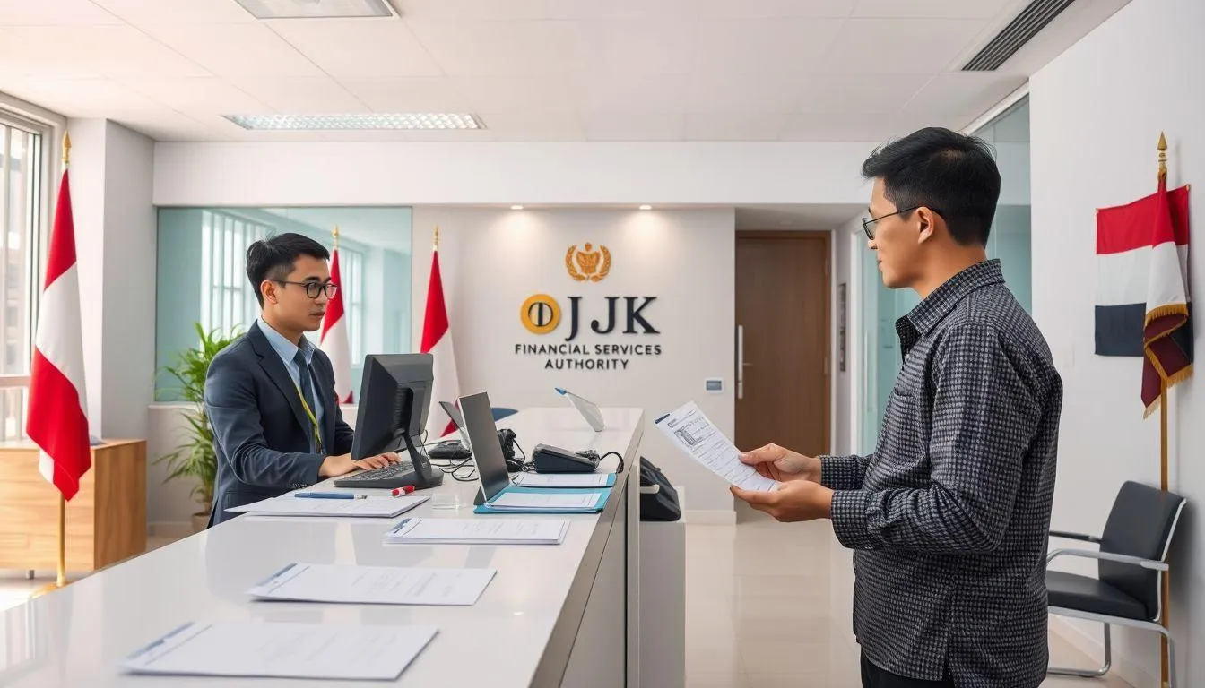 Cara Daftar SLIK OJK Offline (c) Ilustrasi AI